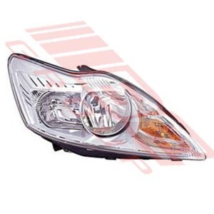 Ford Focus 2008 Electric Chrome Righthand Headlamp - Enhance Your Driving Experience