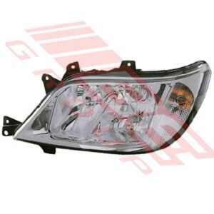Mercedes Benz Sprinter 2003- Headlamp -  Lefthand - With Out Fog Lamp