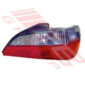 Peugeot 406 1996- Rear Lamp - Clear+Red - Righthand