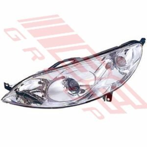 Peugeot 407 2004- Headlamp -  Lefthand - Electric