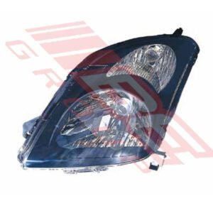 2005 Suzuki Swift Black Left Hand Manual Headlamp - Enhance Your Driving Experience!