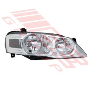 Ford Falcon BF2 2007 Right Headlamp - Chrome - Not XR6/XR8