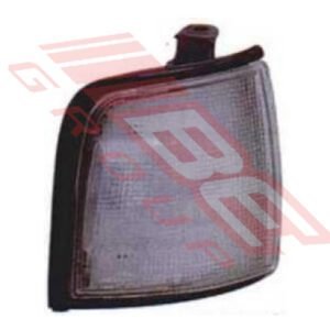 Holden Rodeo 1993- Corner Lamp - Righthand - Clear/Black Rim