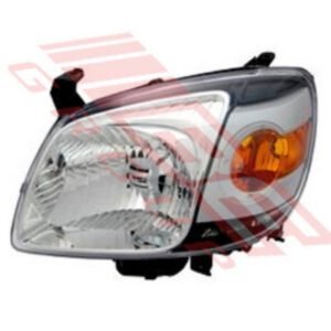 Mazda Bt50 P/Up 2007 - Headlamp - Lefthand - Black
