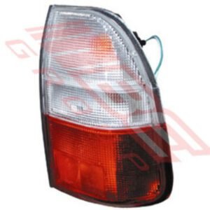 Mitsubishi L200 2001 - Rear Lamp - Righthand - Clear/Red
