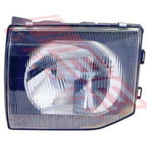 Mitsubishi Pajero 1991 - 97 Headlamp - Lefthand - Square Headlight -