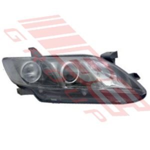 Toyota Camry / Aurion 2006- Headlamp - Righthand - Electric/Manual - Black