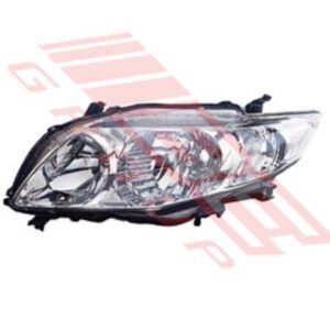 Toyota Corolla 2007- Sedan Headlamp -  Lefthand