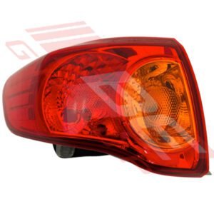 Toyota Corolla 2007- Sedan Rear Lamp - Lefthand