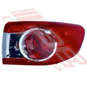 Toyota Corolla 2010- Sedan Rear Lamp - Righthand - Outer