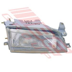 Toyota Corolla Ae100 1992- Headlamp - Righthand -  - Plastic Lens