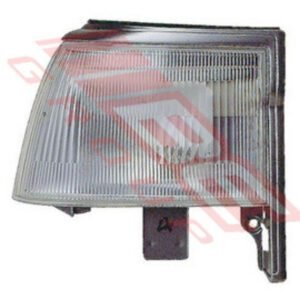 Toyota Hiace 1990- Import Corner Lamp - Lefthand - Grey Trim