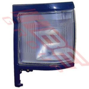 Toyota Hiace 1990- Import Corner Lamp - Righthand - Clear With Grey Trim