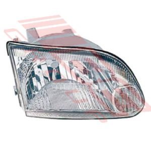 Toyota Hiace 1995- Import Custom Van Headlamp - Righthand - Manual