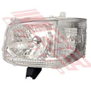 Toyota Hiace 2010- Facelift Headlamp -  Lefthand - Manual - Bulb Shielded Type