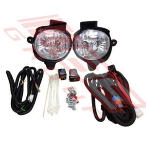 Toyota Hilux 2011- Fog Lamp Set - Left & Right - W/Wiring & Switch