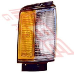 Toyota Hilux 2Wd/4Wd 1984-86 Corner Lamp - Righthand - Black Trim