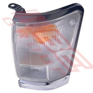 Toyota Hilux 2Wd/4Wd 1999-01 Corner Lamp - Lefthand - Chrome/Silver