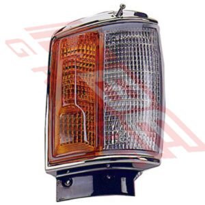 Toyota Hilux 4Wd 1988- Double Bubble Corner Lamp - Righthand - Chrome -