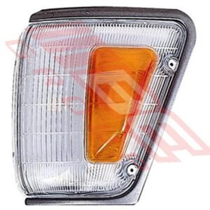 Toyota Hilux 4Wd 1989-91 Grey Trim Corner Lamp - Lefthand - Amber/Clear