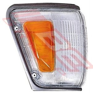Toyota Hilux 4Wd 1989-91 Grey Trim Corner Lamp - Righthand - Amber/Clear
