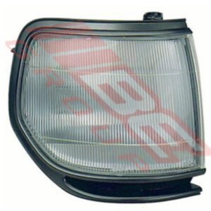 Toyota Landcruiser Fj80 Corner Lamp - Righthand - Chrome - Single Headlight