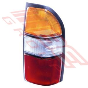 Toyota Landcruiser Prado J95 1996- Rear Lamp - Righthand - Amber Clear Red