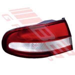 Holden Commodore VT 1997-99 Sedan Rear Lamp - Left Hand - Red/Clear | High Quality Replacement Part