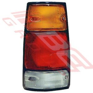 Holden Rodeo 1989-92 Rear Lamp - Righthand - Black Trim