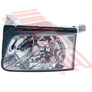 Holden Rodeo Tfr 1999- Facelift Headlamp - Lefthand - '' - Plastic