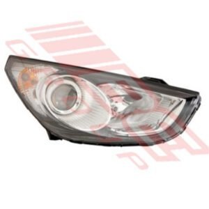 Hyundai Ix35 2010 - Headlamp - Righthand - Electric/Manual - Black