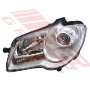 2006-10 VW Touran Left Electric Headlamp with Motor - OEM Quality