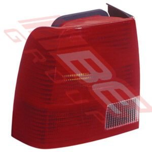 VW Passat B5 1997-99 4 Door Rear Lamp - Left Hand - W/Clear Reverse