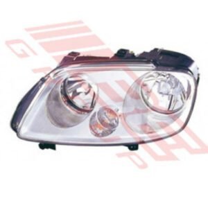 VW Touran 2004-06 Left Headlight - No Fog - Electric