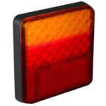 Led Autolamps 100Arm Stop/Tail/Indicator & Reflector Combination Lamp (Single Blister)