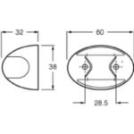 "Hella Duraled Front Position/End Outline Lamp: Brighten Your Vehicle's Exterior" "Hella Duraled Front Position/End Outline Lamp: Brighten Your Vehicle's Exterior"