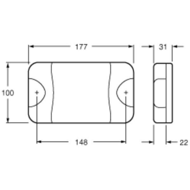 "Illuminate Your Drive with Hella Duraled Stop/Rear Position Lamp - Horizontal Mount" "Illuminate Your Drive with Hella Duraled Stop/Rear Position Lamp - Horizontal Mount"
