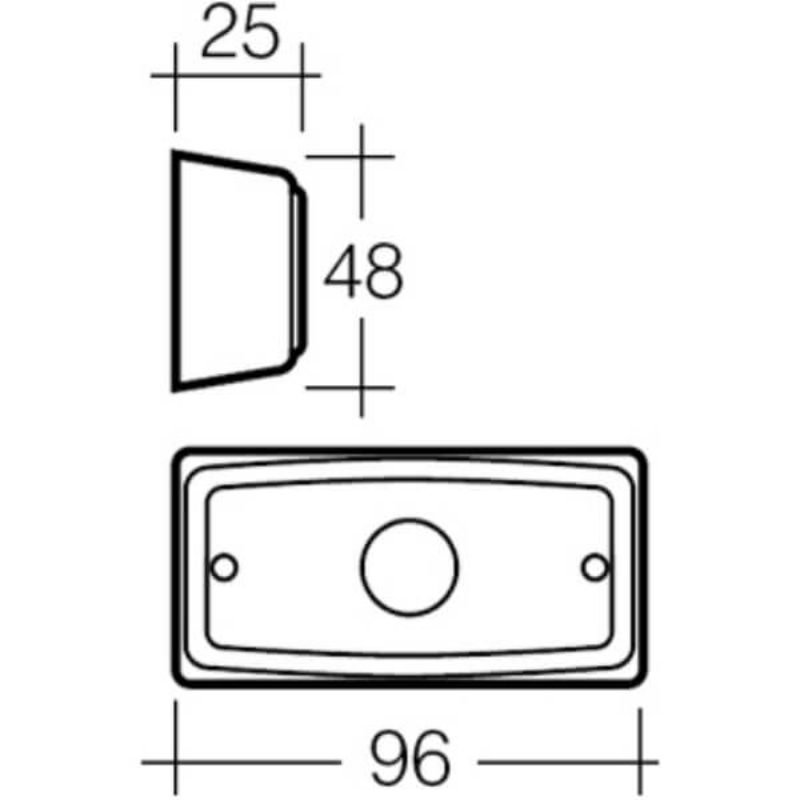"Narva 87212 Front End Outline Lamp (Clear) with In-Built Retro Reflector - Enhance Your Vehicle's Visibility" "Narva 87212 Front End Outline Lamp (Clear) with In-Built Retro Reflector - Enhance Your Vehicle's Visibility"