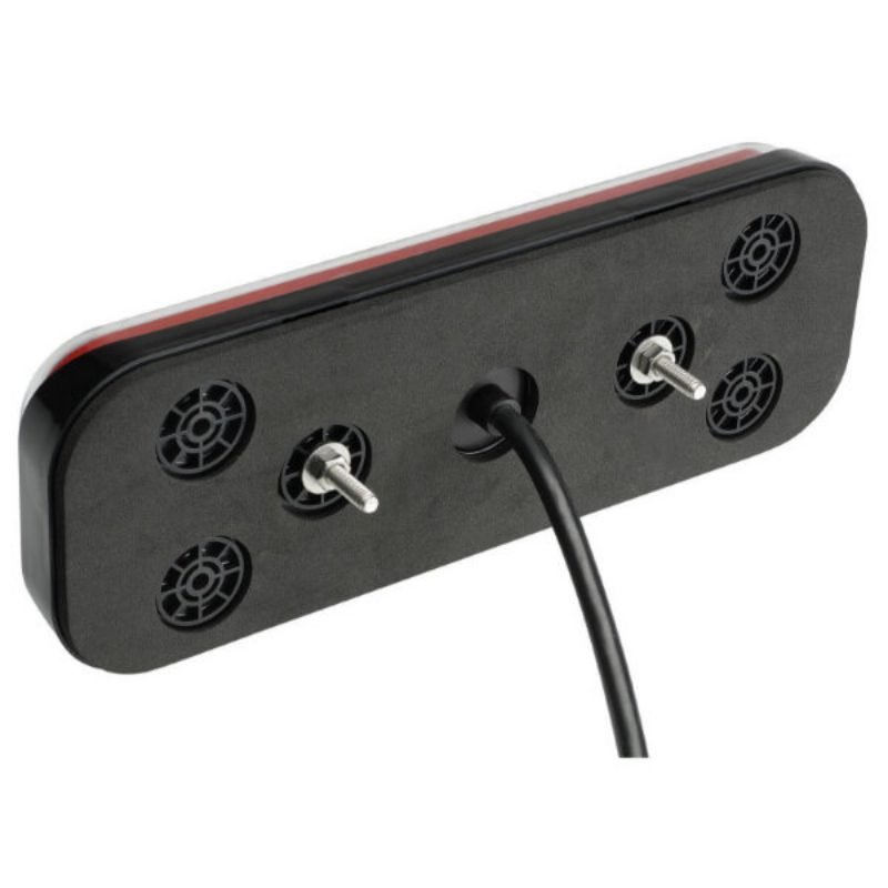 "Narva Model 42 LED Tail Lamp: 9-33 Volt Red/Amber - Bright & Durable Lighting"