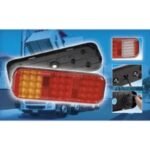 "Narva Model 42 LED Tail Lamp: 9-33 Volt Red/Amber - Bright & Durable Lighting"