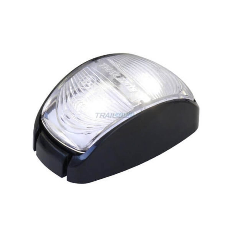 Trailequip Led White Marker 0.3M Lead 10-30V Adr Trailequip Led White Marker 0.3M Lead 10-30V Adr
