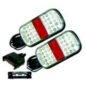 Cm Trailers 370 Lighting Kit-Stop/Tail/Indicator Reflector/Number Plate 10/30V 9M Leads Plug & Holder