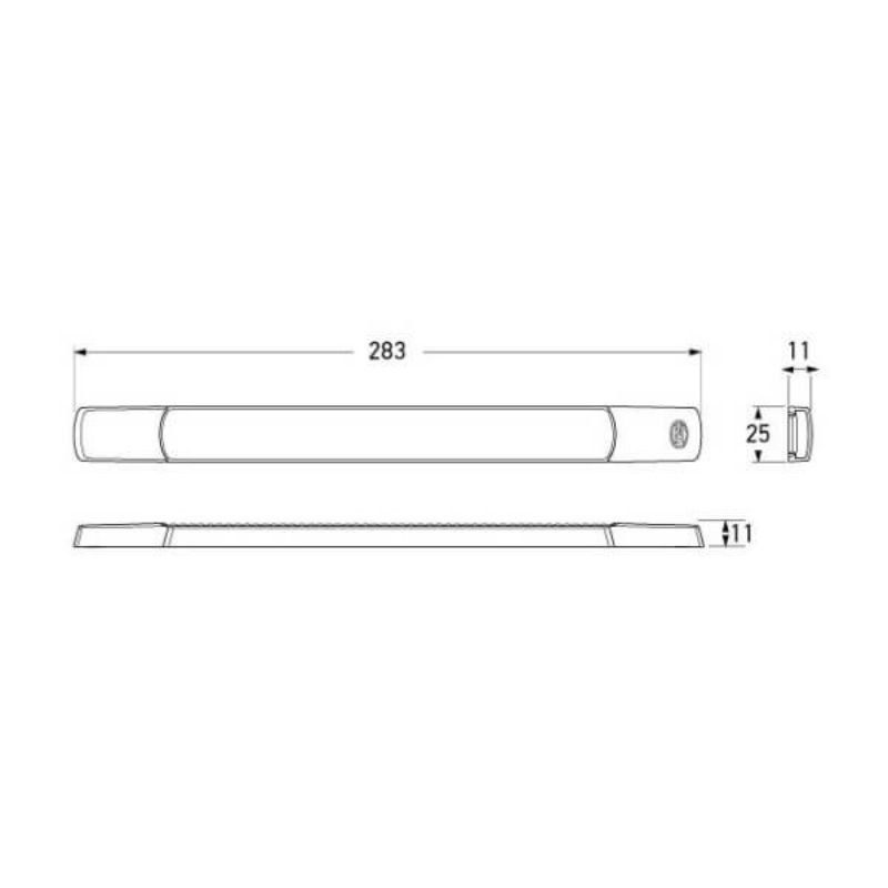 "Hella LED Safety Daylights - Surface Mount for Maximum Visibility"