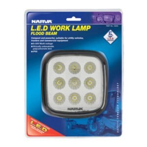 "Narva 72459 9-33V LED Work Lamp Flood Beam - 2500 Lumens | Bright & Powerful Lighting"