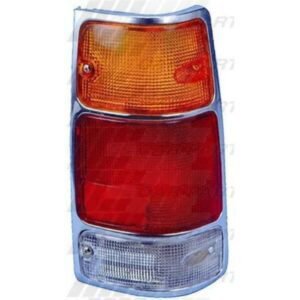 Holden Rodeo 1993- Rear Lamp - Lefthand - Chrome Trim