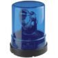 24V Permanent Mount Hella Halogen Beacon Blue - High Visibility Lighting Solution