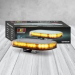 LED Autolamps LB246ACM 12/24V Amber Emergency Mini Light Bar Clear Lens With Amber LED's