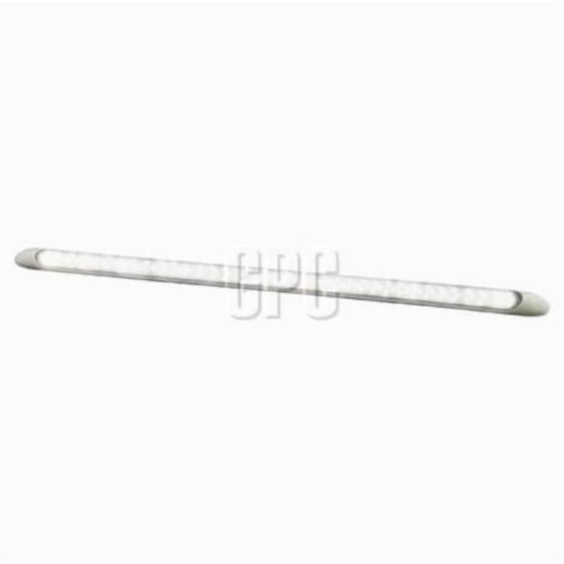 Led Autolamps 10121 Interior Strip Lamp - Clear Lens 600mm 12V Or 24 Volt Led Autolamps 10121 Interior Strip Lamp - Clear Lens 600mm 12V Or 24 Volt