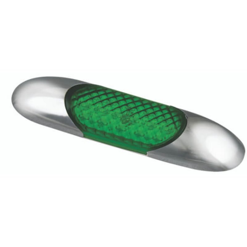 Led Autolamp 68G Courtesy Coloured Strip Lamp - Green (Single Blister)