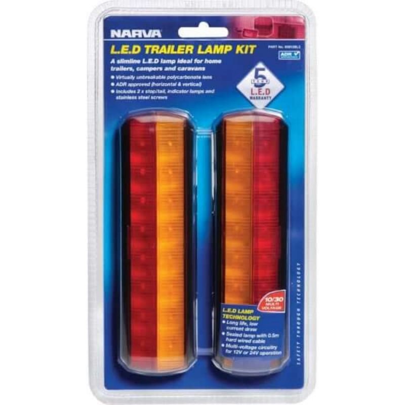 Narva 93812Bl 10-30V LED Slimline Stop/Tail & Direction Indicator Lamp | Bright & Durable Lighting Narva 93812Bl 10-30V LED Slimline Stop/Tail & Direction Indicator Lamp | Bright & Durable Lighting